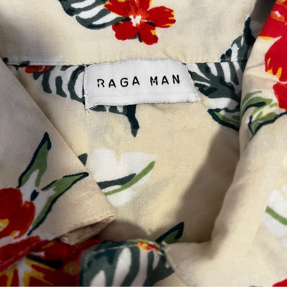 Raga Man NWT Short Sleeve button down size SMALL & L - Picture 4 of 7